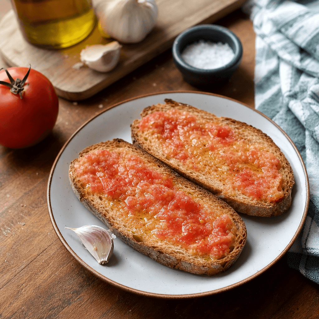 Pain à la tomate
