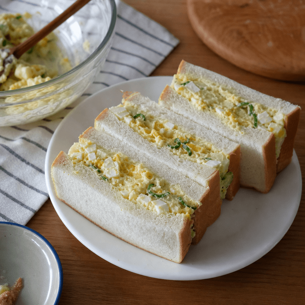 Eier-Kartoffel-Sandwich