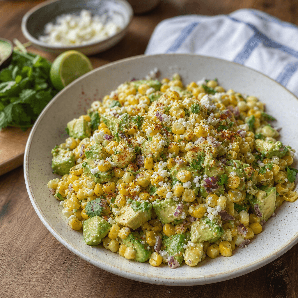 Corn and Avocado Salad
