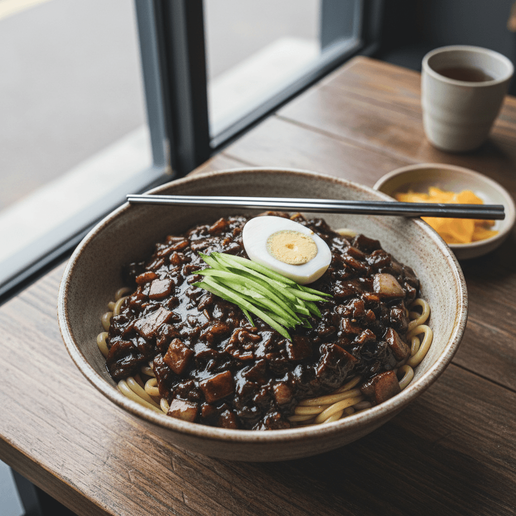 ジャージャー麺