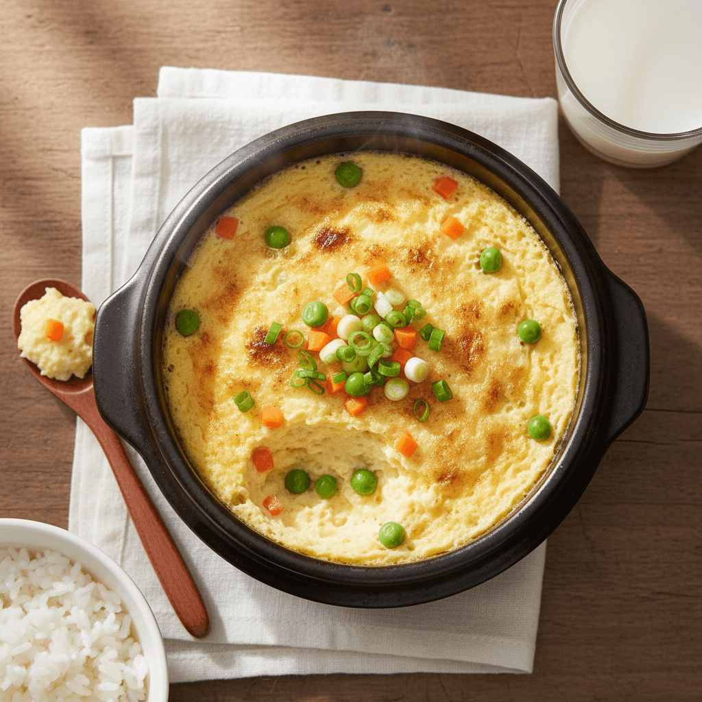 아이들이 좋아하는 영양만점 계란찜 레시피