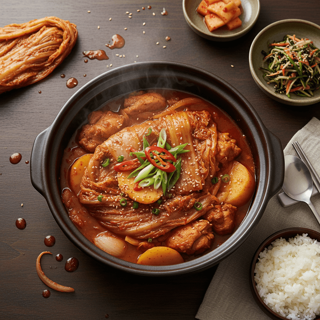 남도 묵은지 닭볶음탕